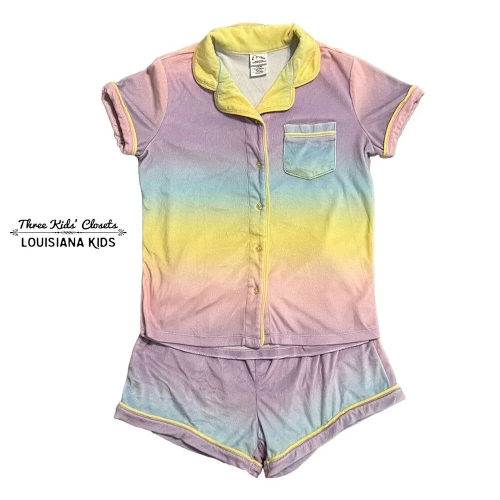 Art Class L (10/12) Colorful Tie-Dye Pajamas Set